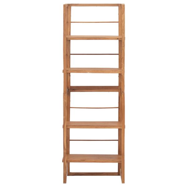 vidaXL Shelving Unit Natural teak Solid teak wood Medium