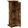 vidaXL Display Stand Smoked Oak Engineered Wood Medium Display Stand