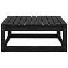 vidaXL Garden Lounge Set Black Solid Pine Wood Medium Modular