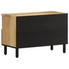 vidaXL TV Cabinet Natural mango wood Solid mango wood, iron, engineered wood