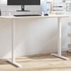 vidaXL Standing Desk Frame White Steel