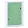 vidaXL Access Panel Green and Silver 9.84 x 13.78 in