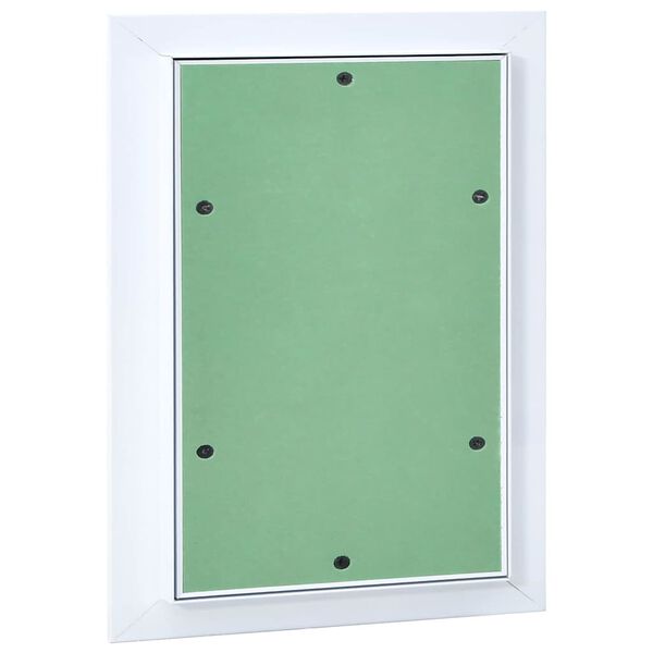 vidaXL Access Panel Green and Silver 9.84 x 13.78 in