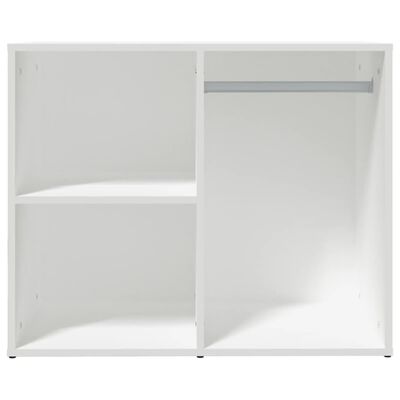 vidaXL Dressing Cabinet White 31.5"x15.7"x25.6" Engineered Wood