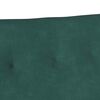 vidaXL Chesterfield Bench Dark Green 112 x 65.5 x 75 cm Velvet