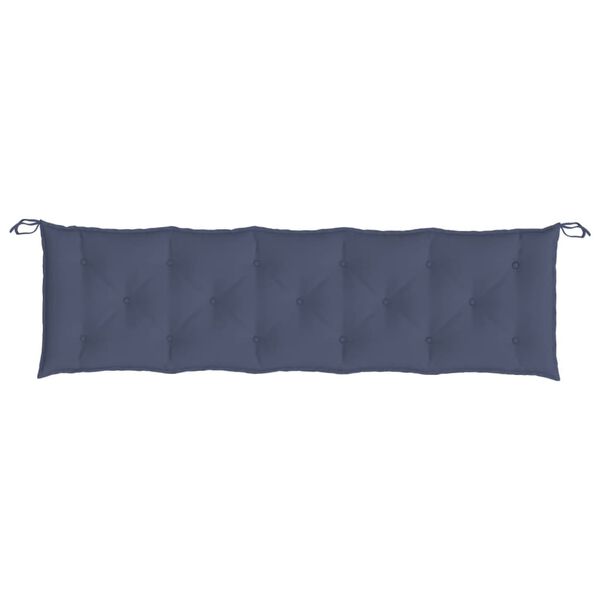 vidaXL Garden Bench Cushion Navy Blue Oxford fabric (100% polyester)