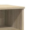 vidaXL Bedside Cabinet Set of 2 Sonoma oak Engineered wood Compact