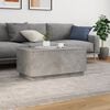vidaXL Coffee Table Concrete Grey Engineered Wood Medium Coffee Table