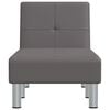 vidaXL Chaise Lounge Grey