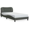 vidaXL Bed Frame Dark Grey