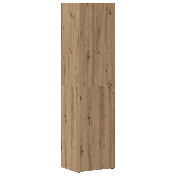 vidaXL Highboard artisan oak 45 x 42.5 x 185 cm Engineered wood