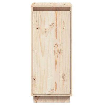 vidaXL Sideboard 12.4"x13.4"x29.5" Solid Wood Pine