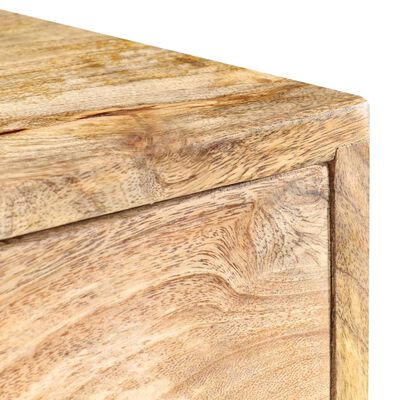 vidaXL Highboard 31.5"x11.8"x39.4" Solid Mango Wood