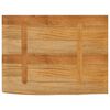 vidaXL Table Top Oak Solid mango wood with oak finish 27.6 x 23.6 x 1.5 in