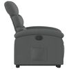 vidaXL Electric Stand Up Recliner Chair Dark gray