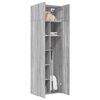 vidaXL Storage Cabinet Grey Sonoma Engineered Wood Tall Storage Cabinet