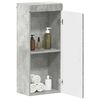 vidaXL Bathroom Wall Cabinet TULUM Concrete Grey Engineered Wood