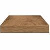 vidaXL Wall Shelf Set of 4 Artisan oak Engineered wood