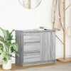 vidaXL Sideboard Grey Sonoma Engineered wood Medium