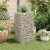 vidaXL Gabion Raised Bed Silver Galvanized steel Medium