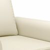 vidaXL 2-seater Sofa Cream