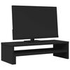 vidaXL Monitor Stand Black 21.3x8.7x5.9" Engineered Wood