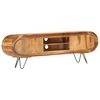 vidaXL TV Stand 55.1"x11.8"x17.7" Solid Wood Acacia
