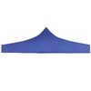 vidaXL Party Tent Roof 9.8'x9.8' Blue