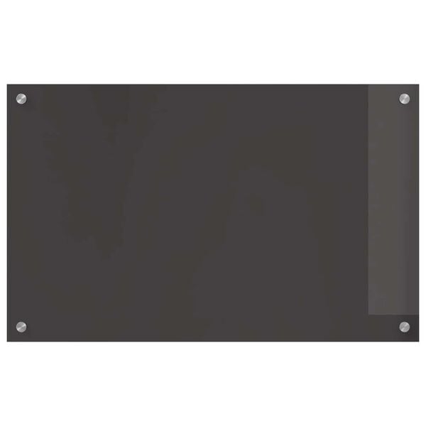 vidaXL Kitchen Backsplash Dark grey 31.50 x 19.69 x 0.24 in