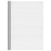 vidaXL Mesh Screen Aluminium 44.1x787.4" Silver