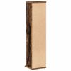 vidaXL CD Cabinet Old wood Engineered wood Compact CD Cabinet