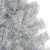 vidaXL Christmas Tree with 300 LEDs with Stand Silver 70.9" PET