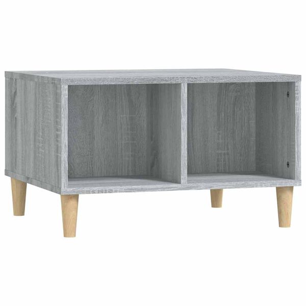 vidaXL Coffee Table Grey Sonoma Engineered wood Medium Coffee Table