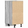 vidaXL Bottom Cabinet Gray Sonoma Engineered wood Standard