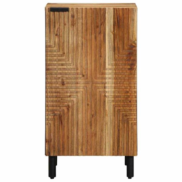 vidaXL Sideboard with Shelf Brown 40 x 33 x 75 cm Solid Acacia wood