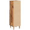 vidaXL Bathroom Cabinet Old wood Engineered wood, solid eucalyptus wood