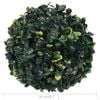 vidaXL Fake Boxwood Ball Mixed Green Polyethylene Medium