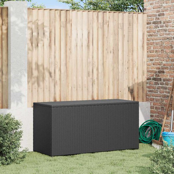 vidaXL Storage Chest Black