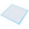 vidaXL Pet Training Pad Set of 100 Blue and White Non woven fabric