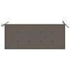 vidaXL Garden Bench Bamboo Standard Durable Garden Bench Rectangular