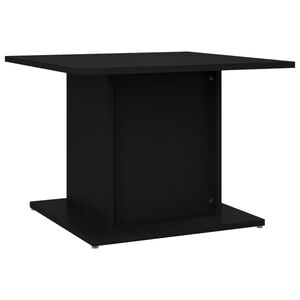vidaXL Coffee Table Black Engineered wood Medium Coffee Table