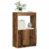 vidaXL Highboard Old Wood Engineered Wood 24.8 x 13.0 x 39.4 in