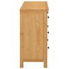 vidaXL Chest of Drawer Natural Oak