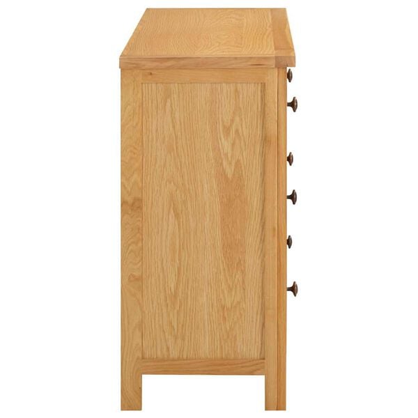vidaXL Chest of Drawer Natural Oak