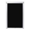 vidaXL Blackout Roller Blinds Black P08/408