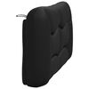 vidaXL Headboard Cushion Black