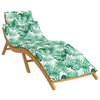 vidaXL Sun Lounger Cushion Oxford Fabric (100% Polyester) 73.2 x 22.8 in