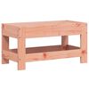 vidaXL Garden Footstool Natural Douglas Wood Solid Douglas Wood Medium