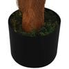 vidaXL Artificial Cycas Palm Green Plastic, Solid wood Large