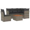 vidaXL Garden Sofa Set Grey, Dark Grey
